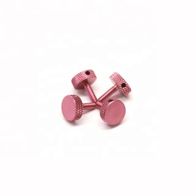 CnC Turning Anodized Aluminum Screw For Decoration